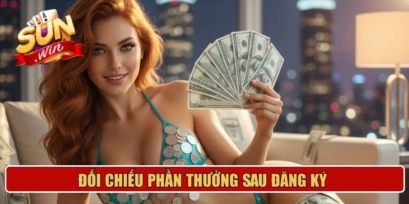 Đối chiếu phần thưởng sau đăng ký